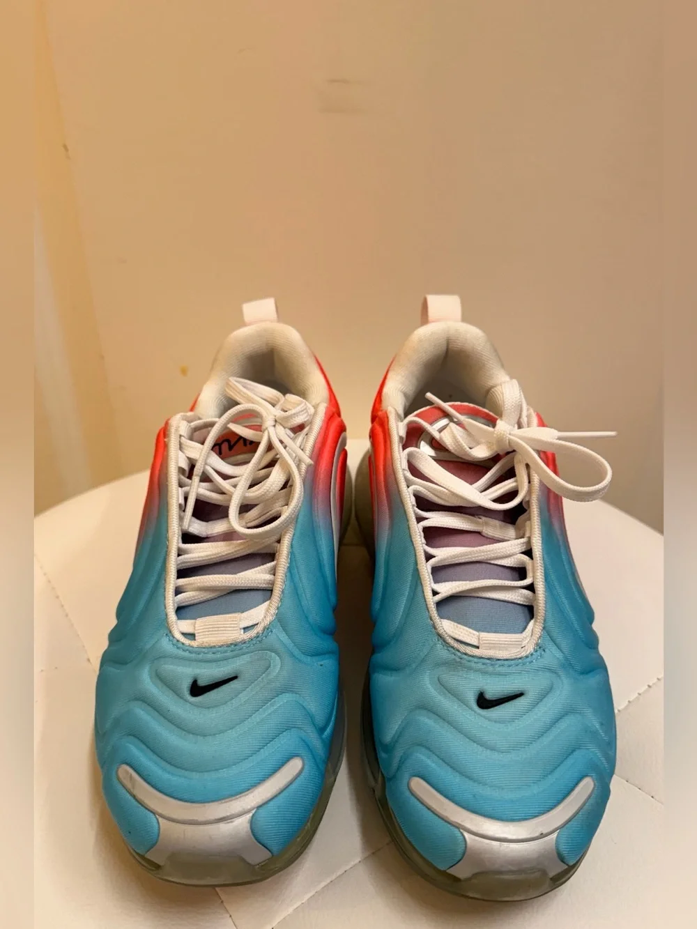 Nike Women's Gradient Blue & Coral Air Max Trainer